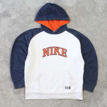 2000s   Spell Out Hoodie White-OSI