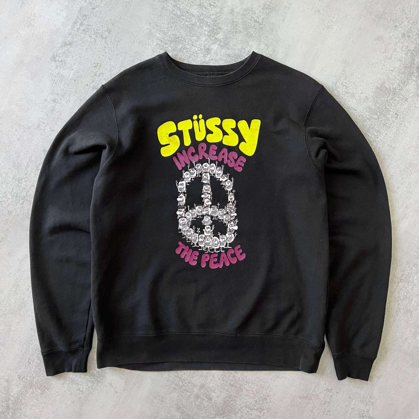 RARE 1990s embroidered sweatshirt-OSI