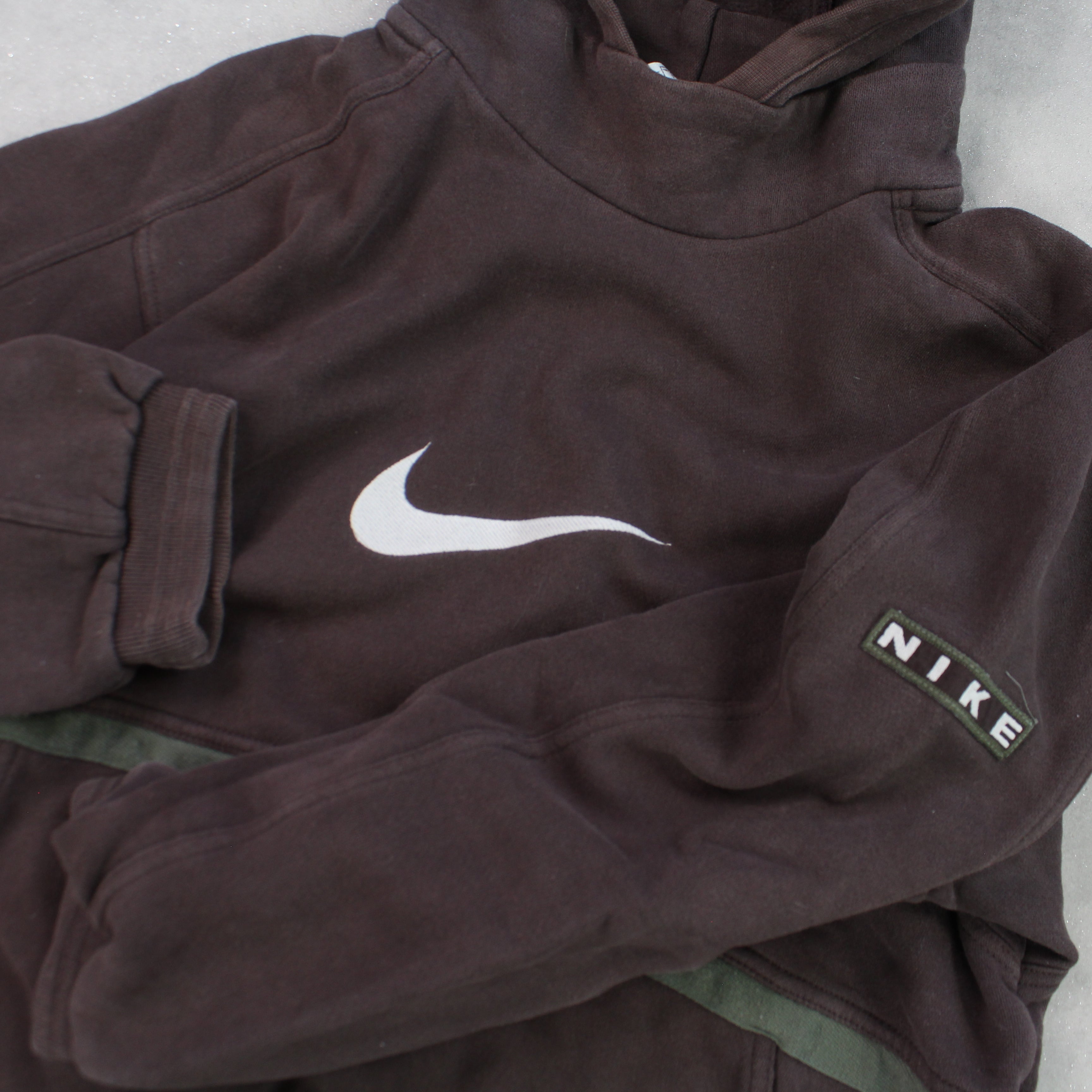 VERY RARE 1990s  Hoodie Brown-OSI