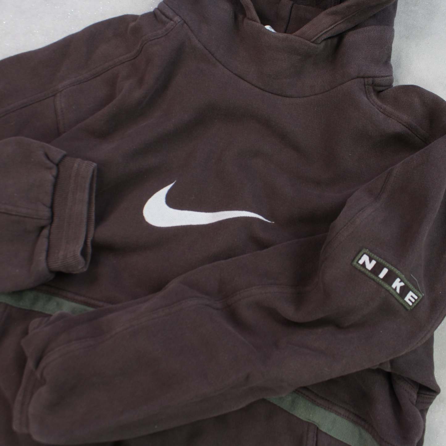 VERY RARE 1990s  Hoodie Brown-OSI