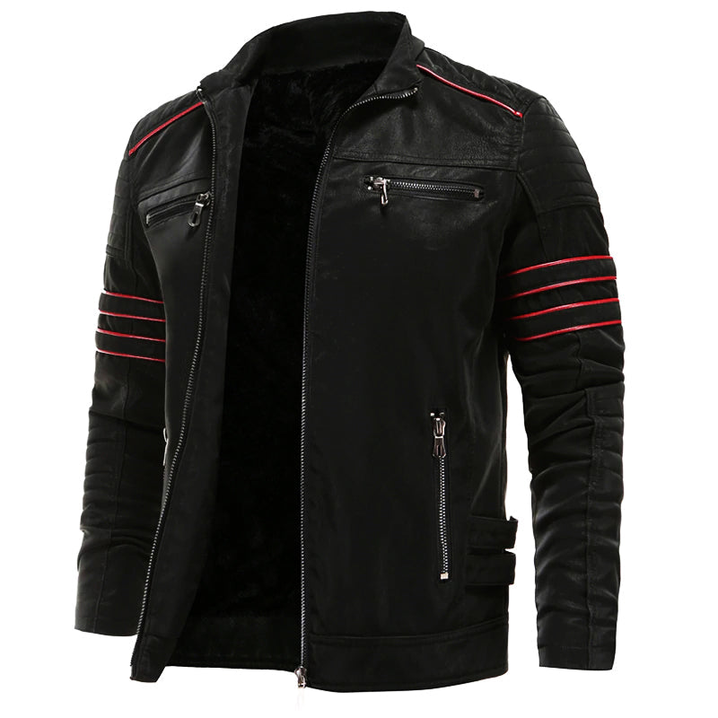 Raging Claw Leather Jacket-OSI