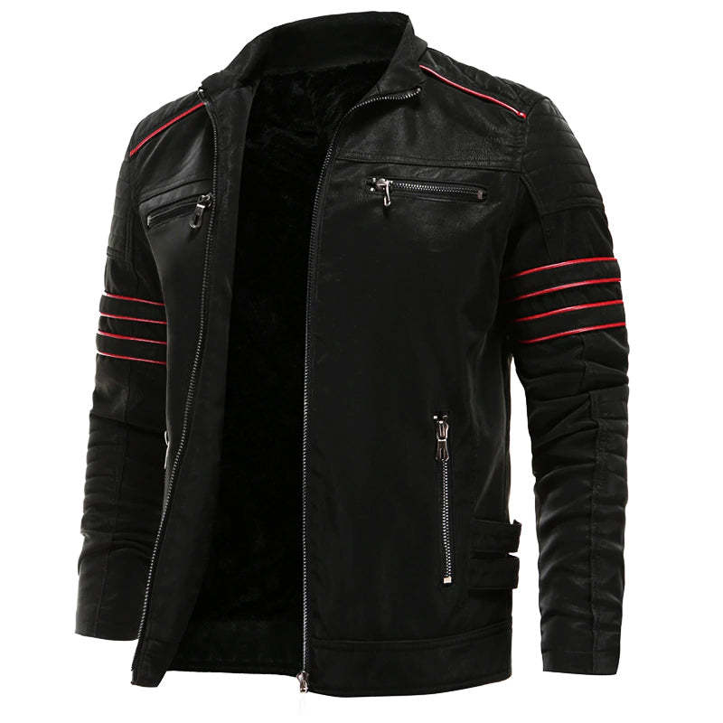 Raging Claw Leather Jacket-OSI