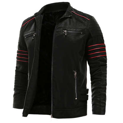 Raging Claw Leather Jacket-OSI