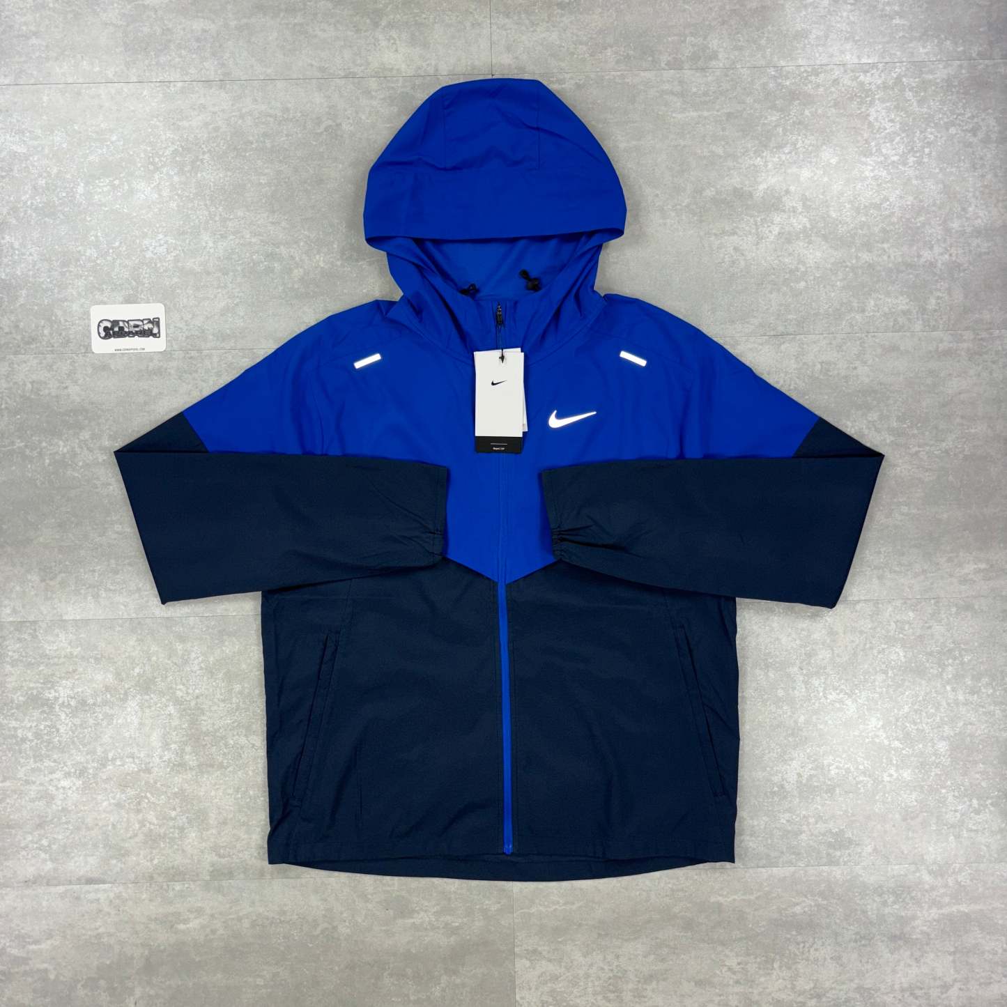 Royal Blue UV Windbreaker,  Miler T-Shirt &  Challenger Shorts Set-OSI