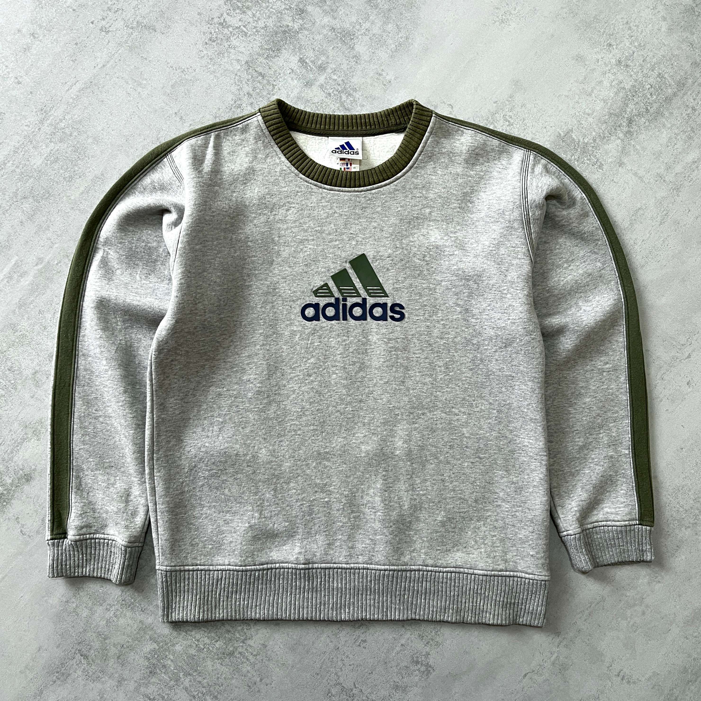 1990s heavyweight embroidered sweatshirt-OSI