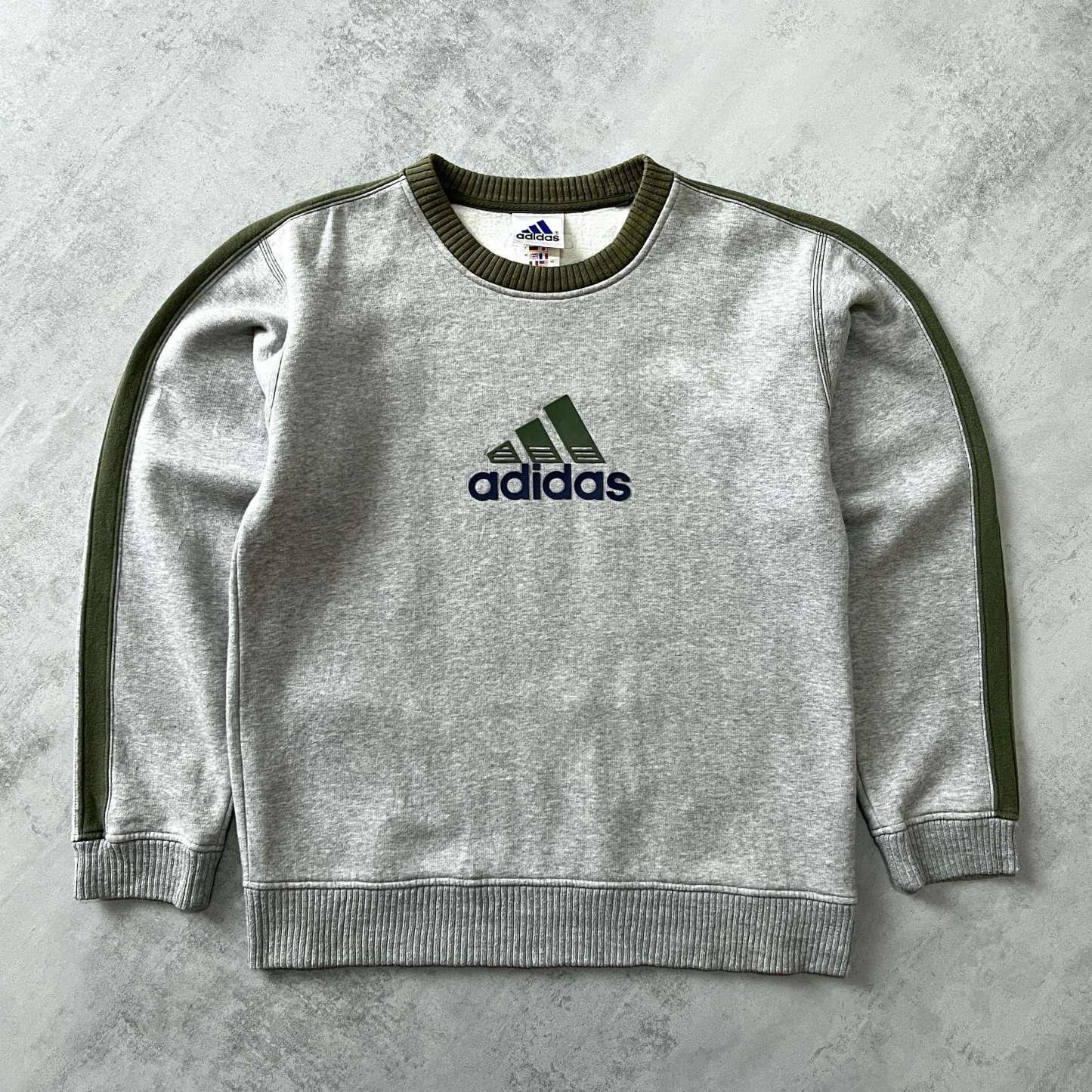 1990s heavyweight embroidered sweatshirt-OSI