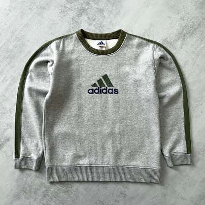 1990s heavyweight embroidered sweatshirt-OSI