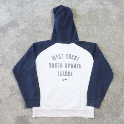 2000s   Spell Out Hoodie White-OSI