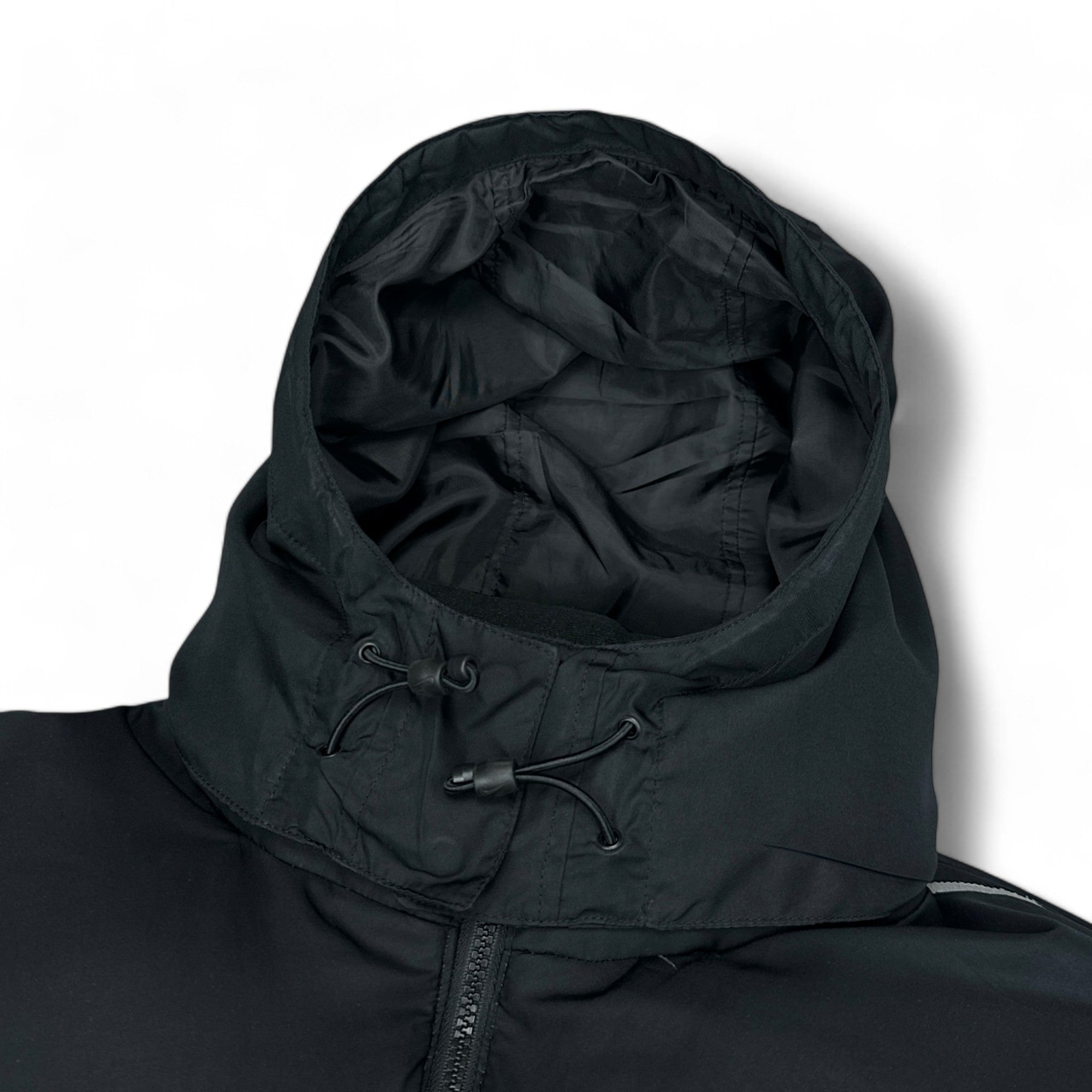 Vintage  Rare Down Pufferjacke Schwarz-OSI