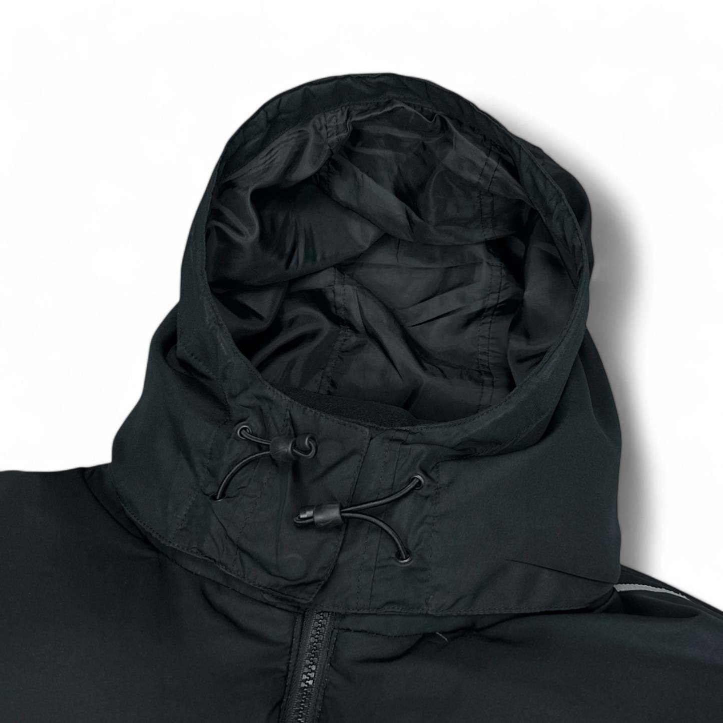 Vintage  Rare Down Pufferjacke Schwarz-OSI