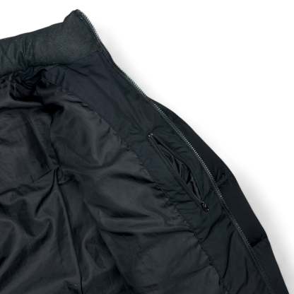 Vintage  Rare Down Pufferjacke Schwarz-OSI