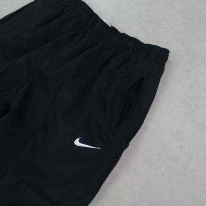 RARE 2000s Trackpants Black-OSI