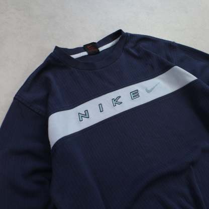 RARE 1990s  Sweatshirt Navy-OSI