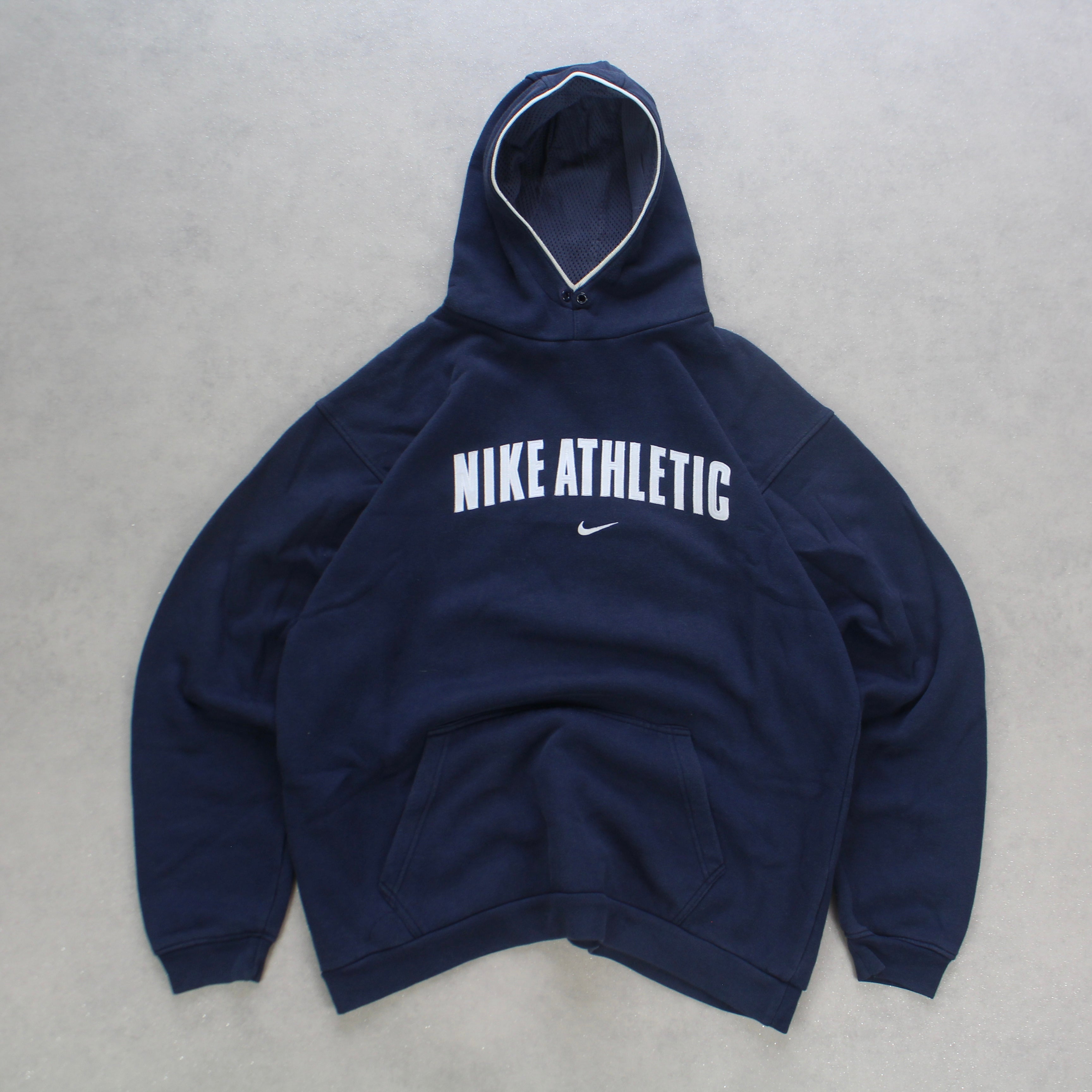 RARE 2000s  Hoodie Navy-OSI