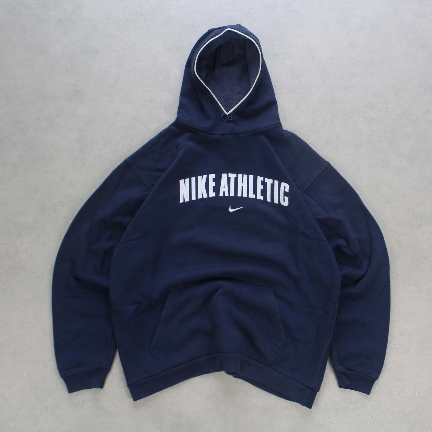 RARE 2000s  Hoodie Navy-OSI
