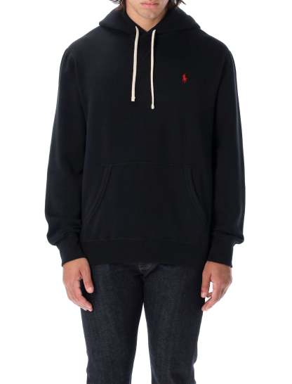 POLO  Cotton Blend Basic Hoodie for Men-OSI