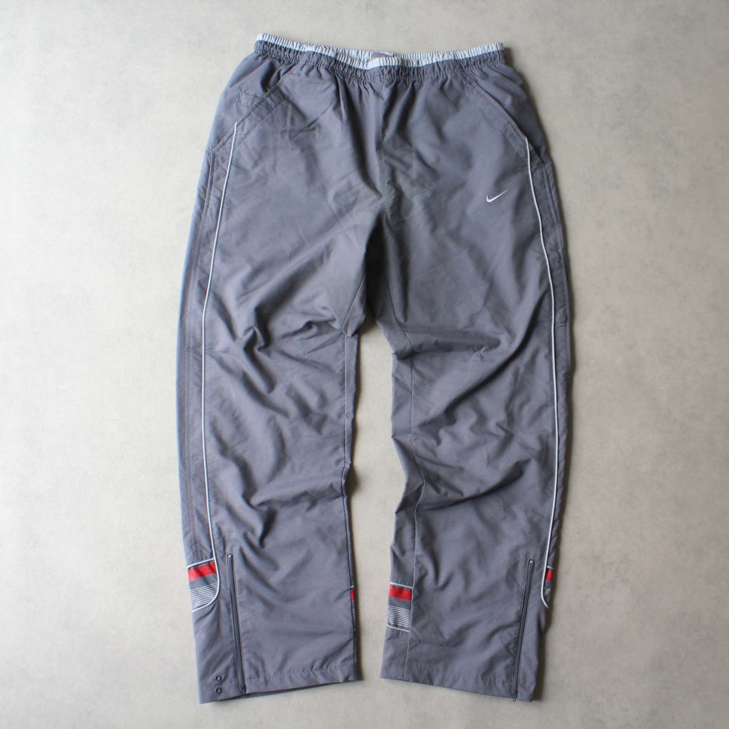 RARE 2000s Trackpants Grey-OSI