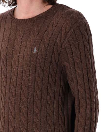 POLO  Cable Knit Sweater-OSI
