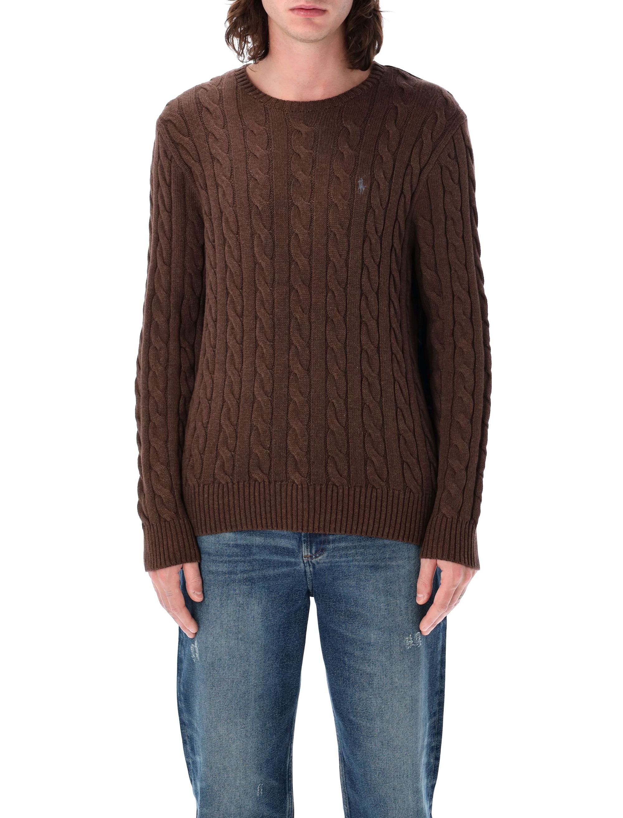 POLO  Cable Knit Sweater-OSI