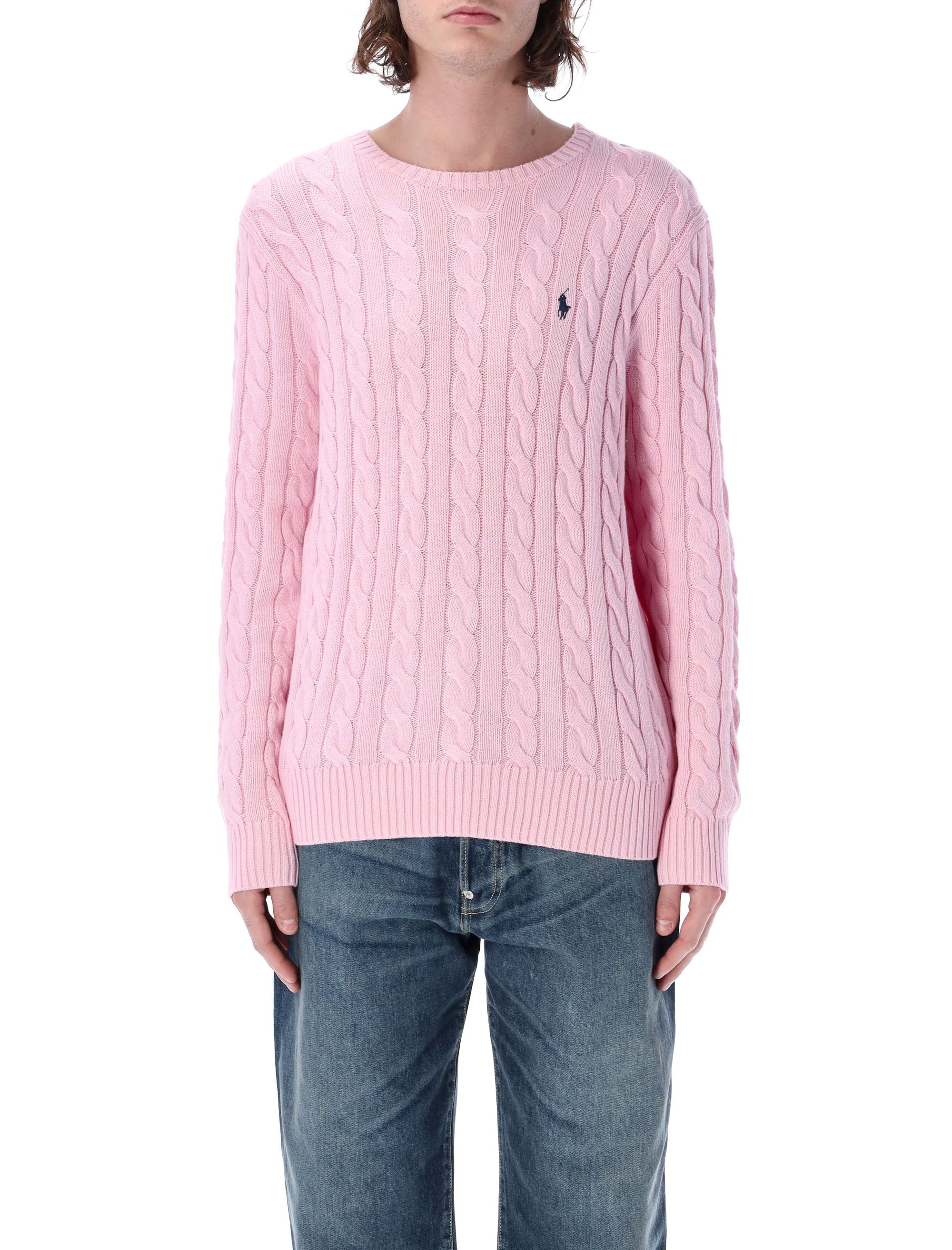 POLO  Men's Cable Knit Sweater-OSI