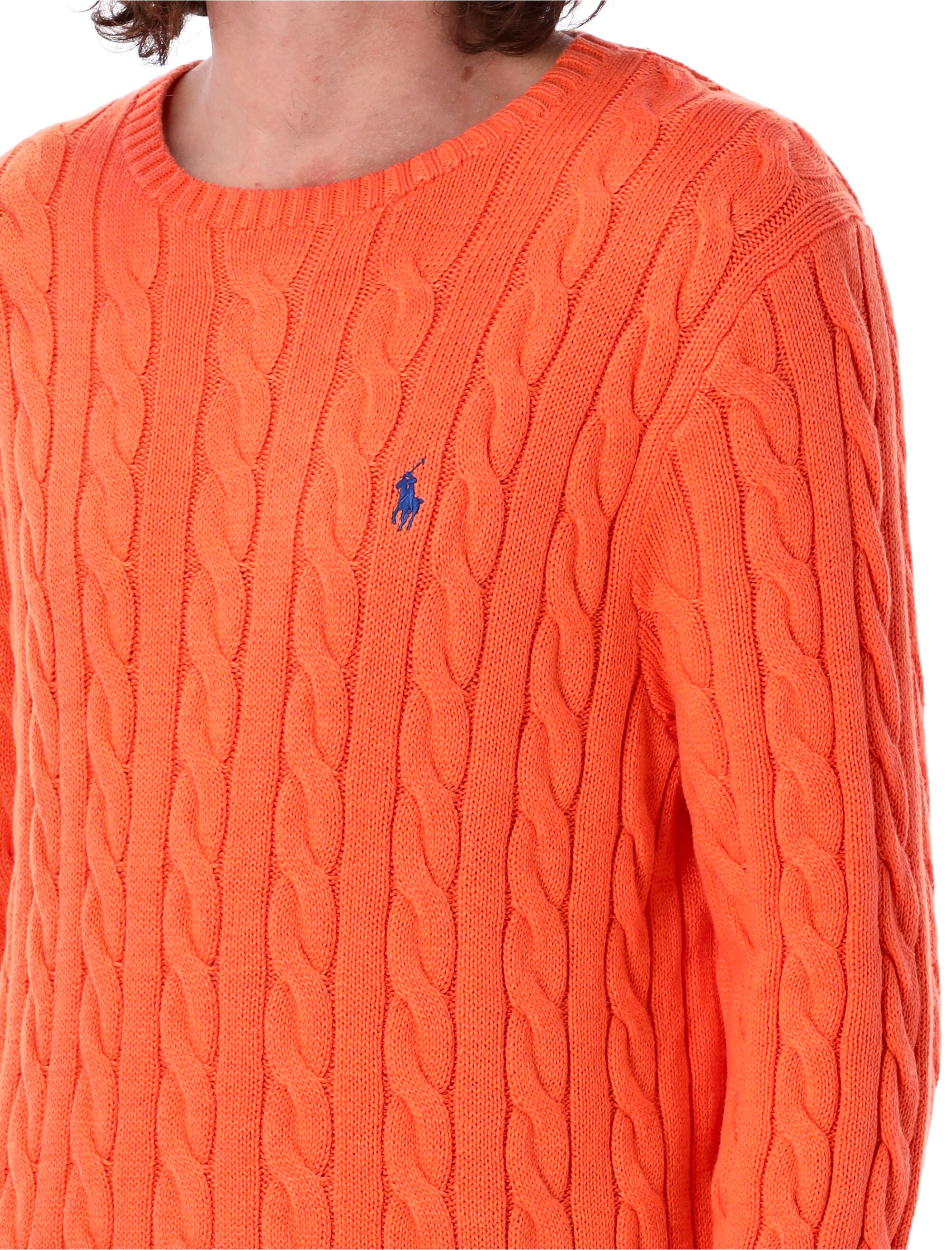 POLO  Cable Knit Sweater-OSI