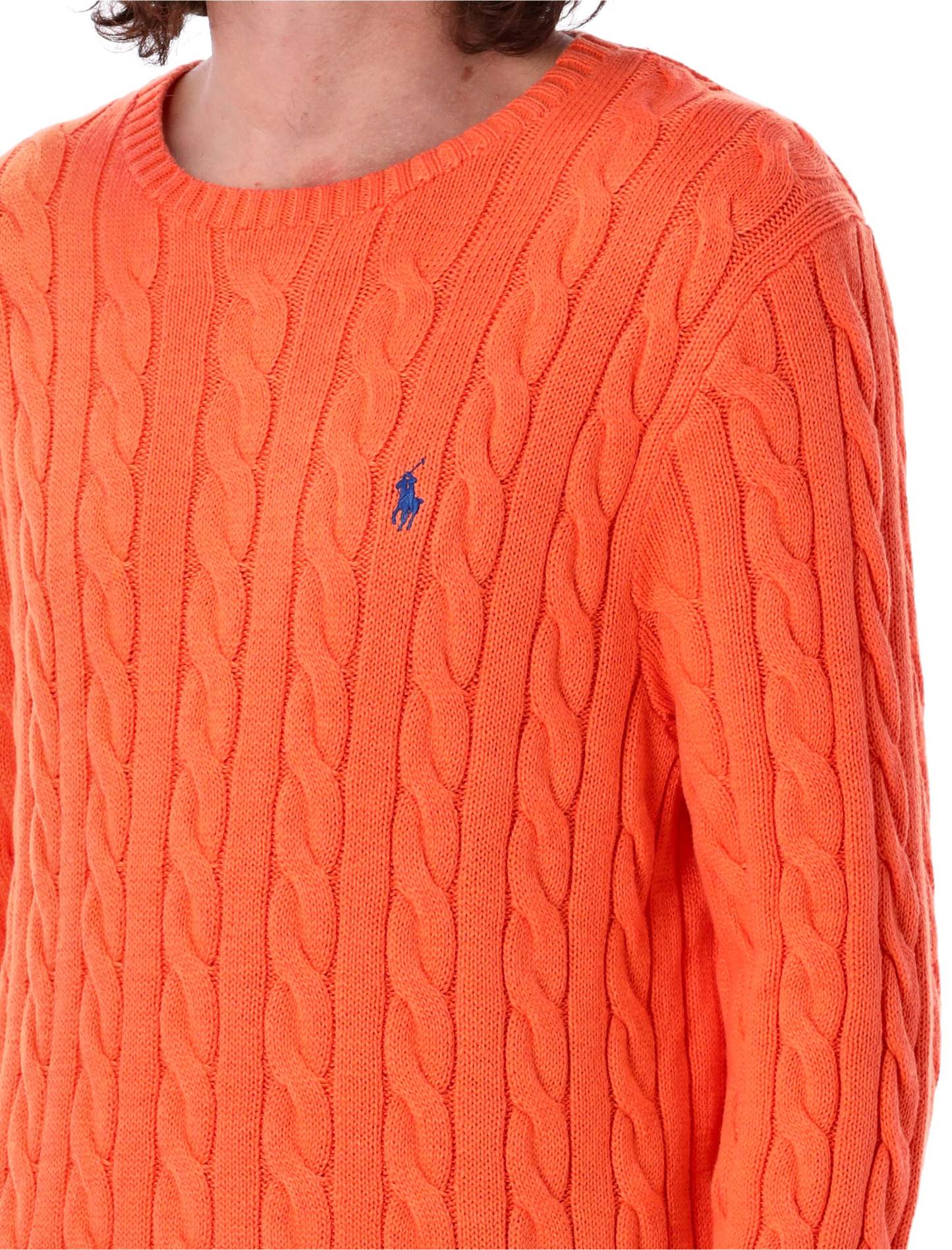 POLO  Cable Knit Sweater-OSI