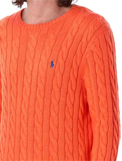 POLO  Cable Knit Sweater-OSI