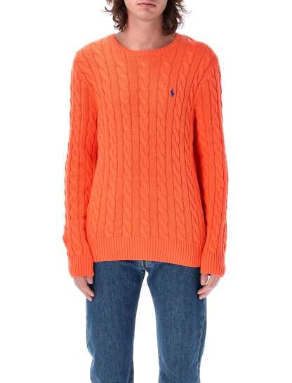 POLO  Cable Knit Sweater-OSI