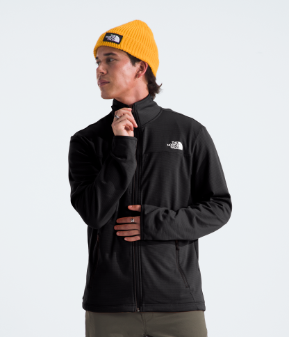 Men's Cedar Trail Grid Fleece Full-Zip Jacket-OSI
