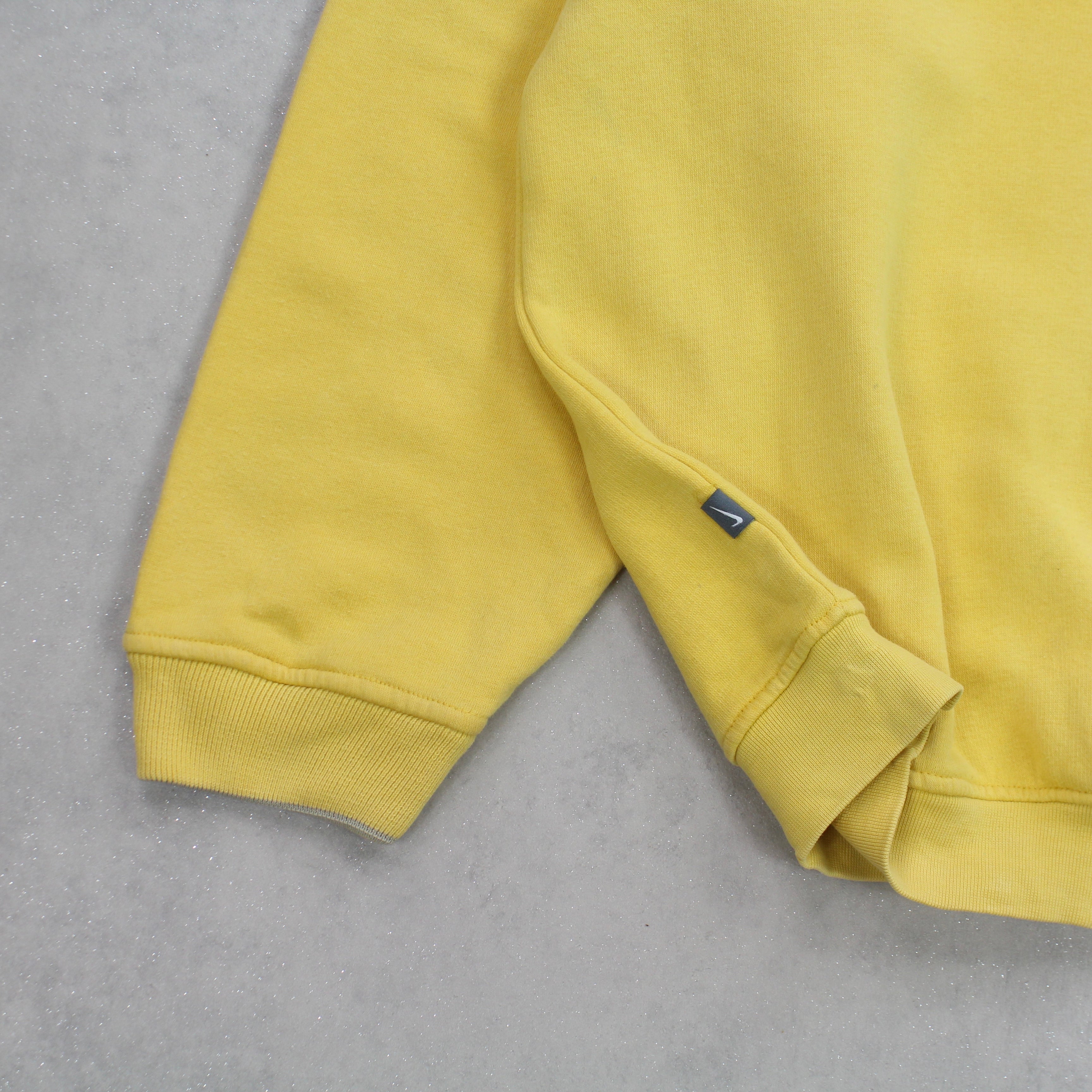 RARE 90s  Spell Out Sweatshirt Yellow-OSI