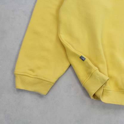 RARE 90s  Spell Out Sweatshirt Yellow-OSI