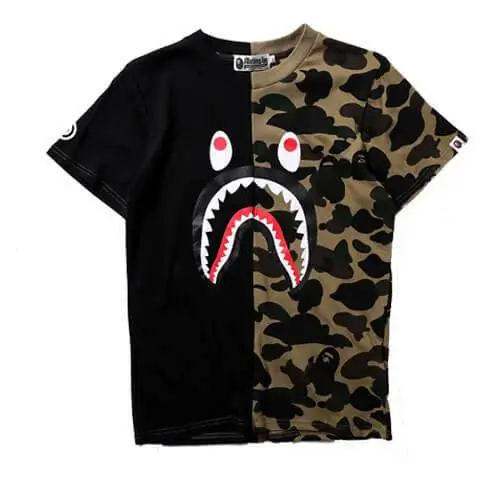  Shark Dual Camo T Shirt-OSI