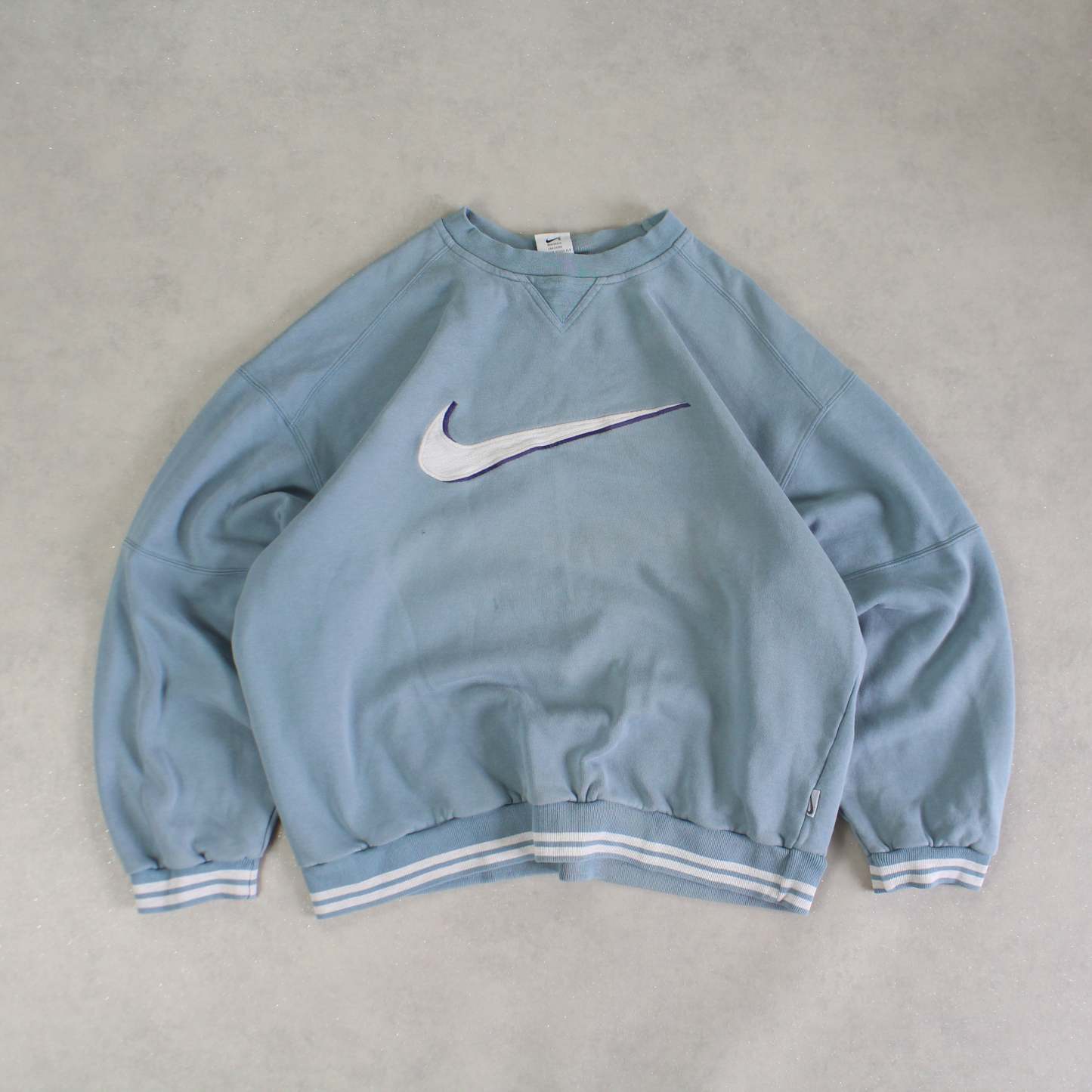 SUPER RARE 1990s  Sweatshirt Blue-OSI