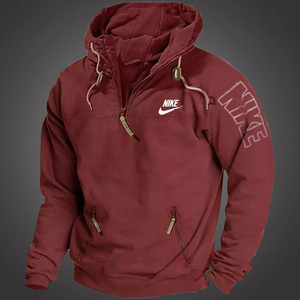 Fleece Windrunner Men's Hoodie-OSI
