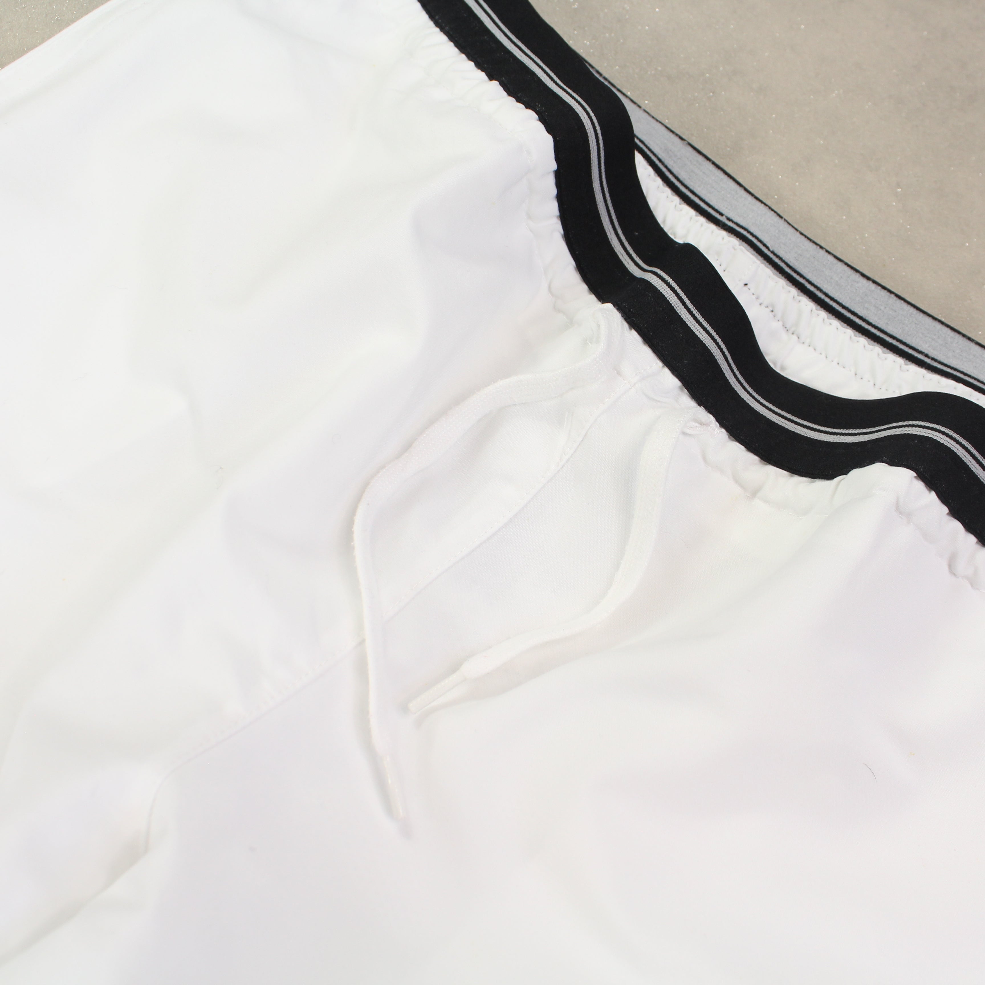 RARE 2000s Baggy Trackpants White-OSI