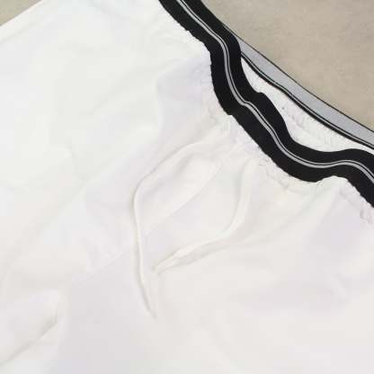 RARE 2000s Baggy Trackpants White-OSI