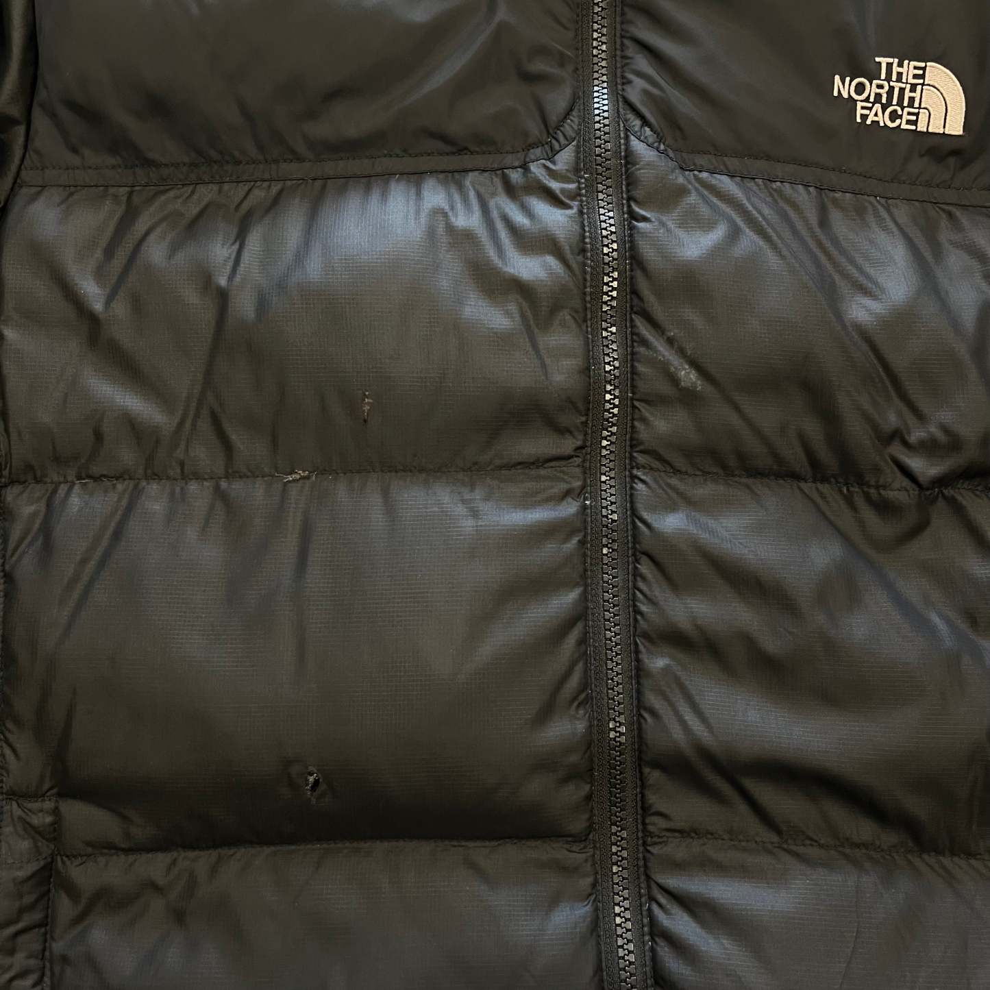 Womens Black Puffer Jacket WITH FAULT-OSI
