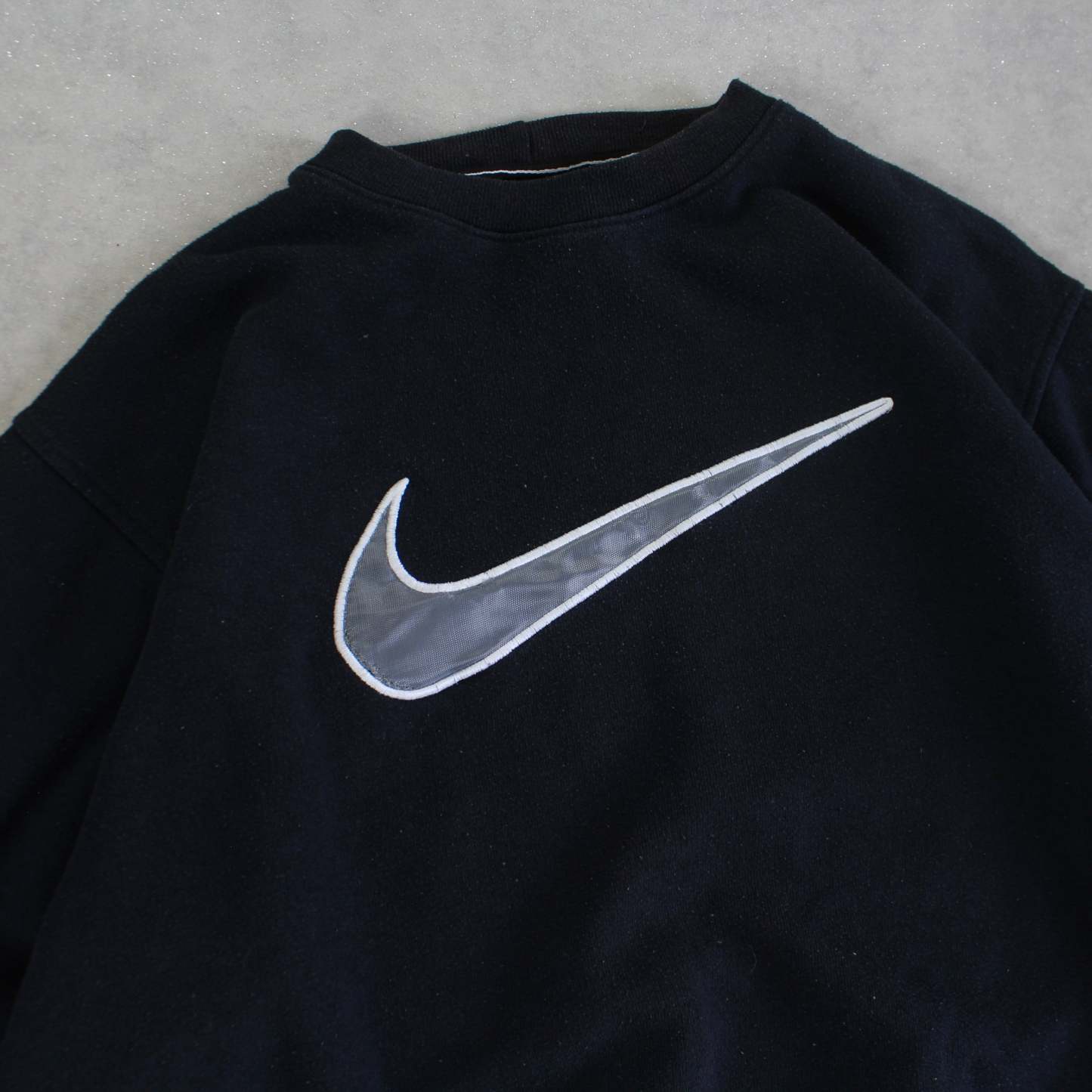 RARE 2000s  Sweatshirt Black-OSI