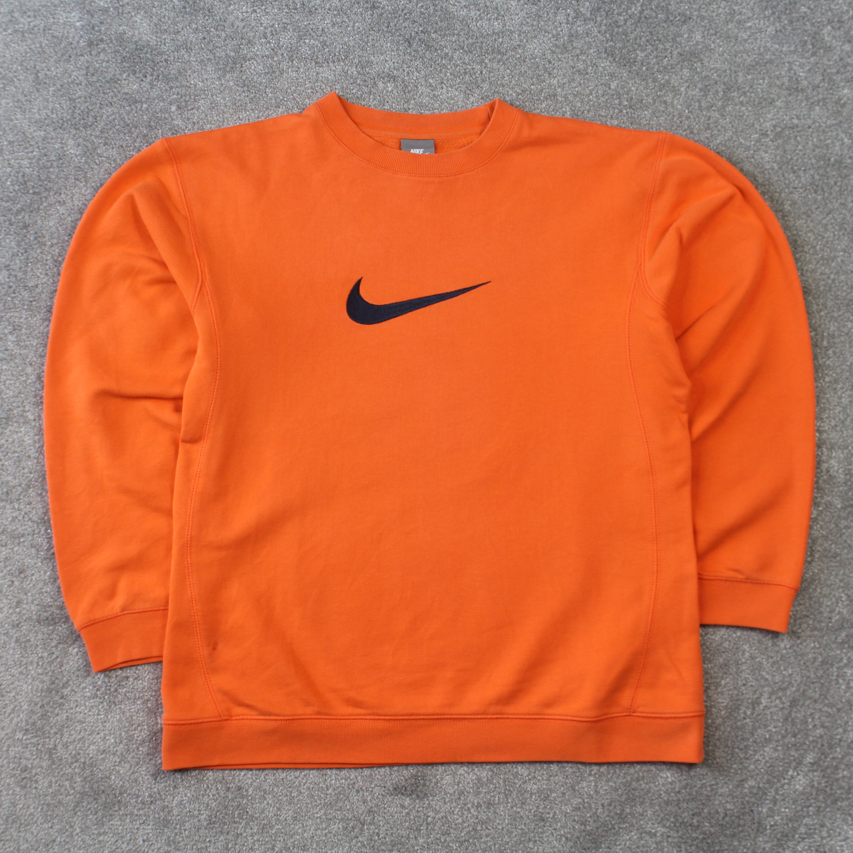 2000s   Swoosh Sweatshirt Orange-OSI