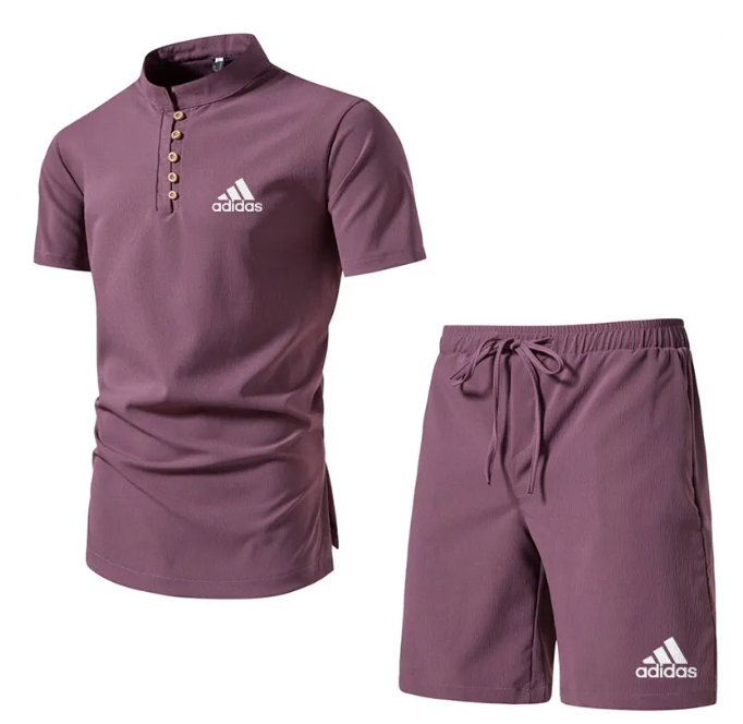 SHORTS MASCULINO VERÃO MANGA CURTA RESPIRÁVEL SPORTSWEAR.-OSI