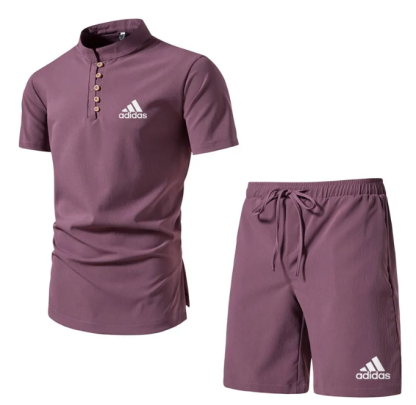 SHORTS MASCULINO VERÃO MANGA CURTA RESPIRÁVEL SPORTSWEAR.-OSI