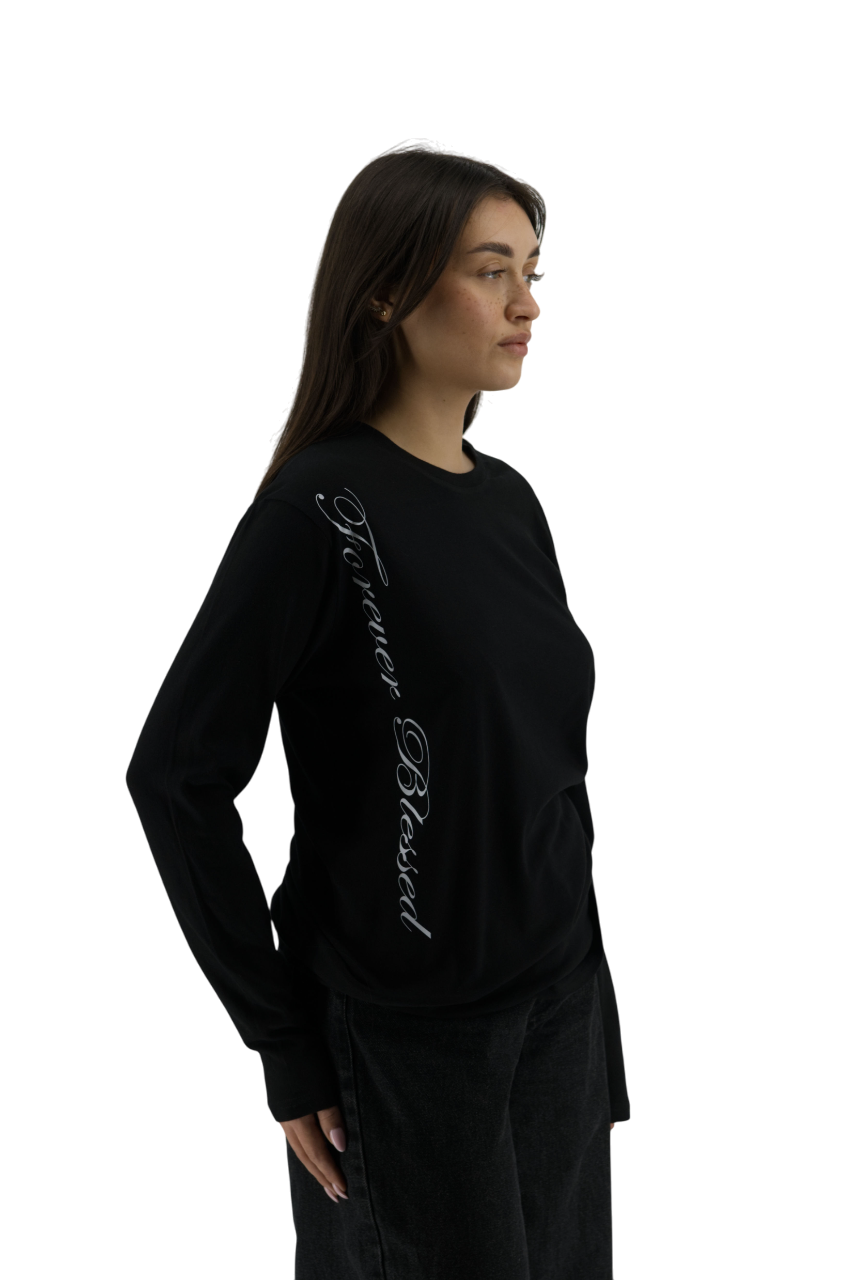 FOREVER BLESSED LONG-SLEEVE T-SHIRT-OSI