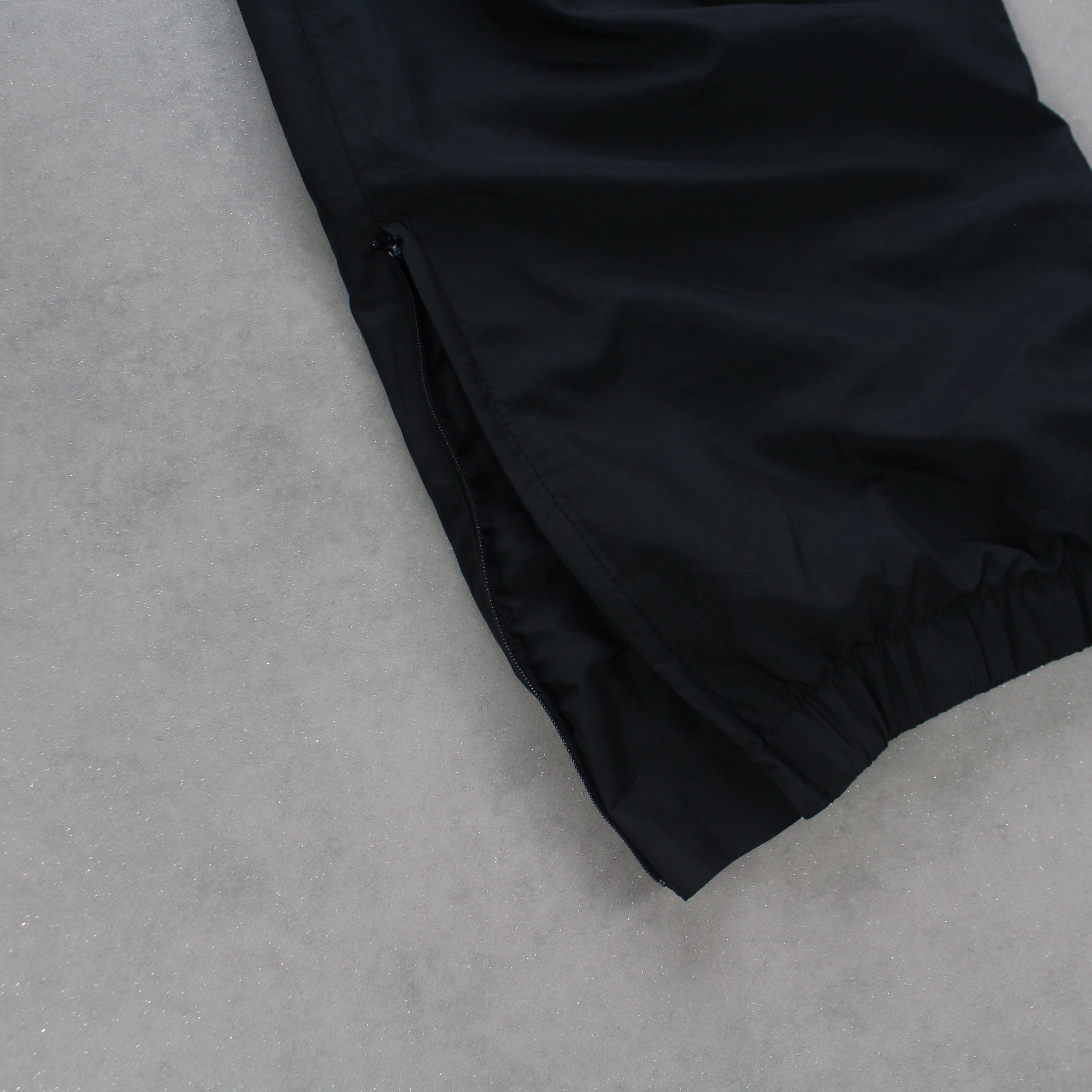 RARE 2000s BaggyTrackpants Black-OSI