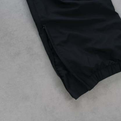 RARE 2000s BaggyTrackpants Black-OSI