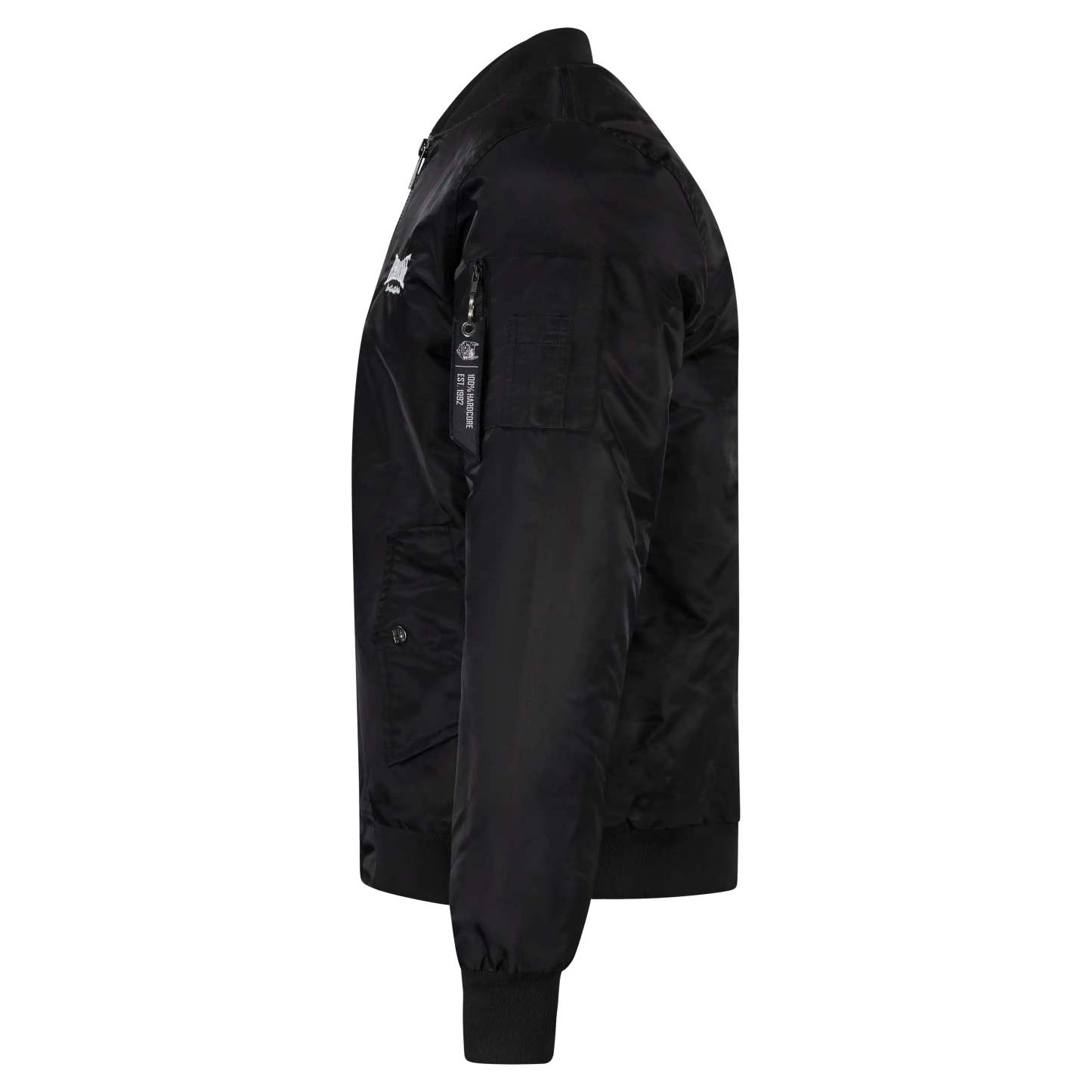 100% Hardcore Bomberjacket Branded Rage Black-OSI