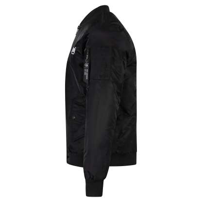 100% Hardcore Bomberjacket Branded Rage Black-OSI