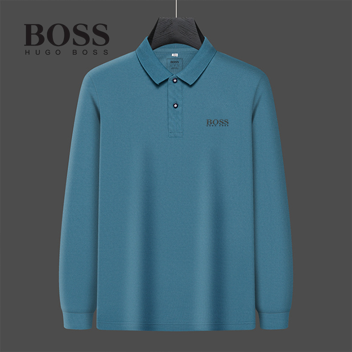 Long-sleeved Polo Shirt-OSI