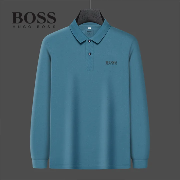 Long-sleeved Polo Shirt-OSI