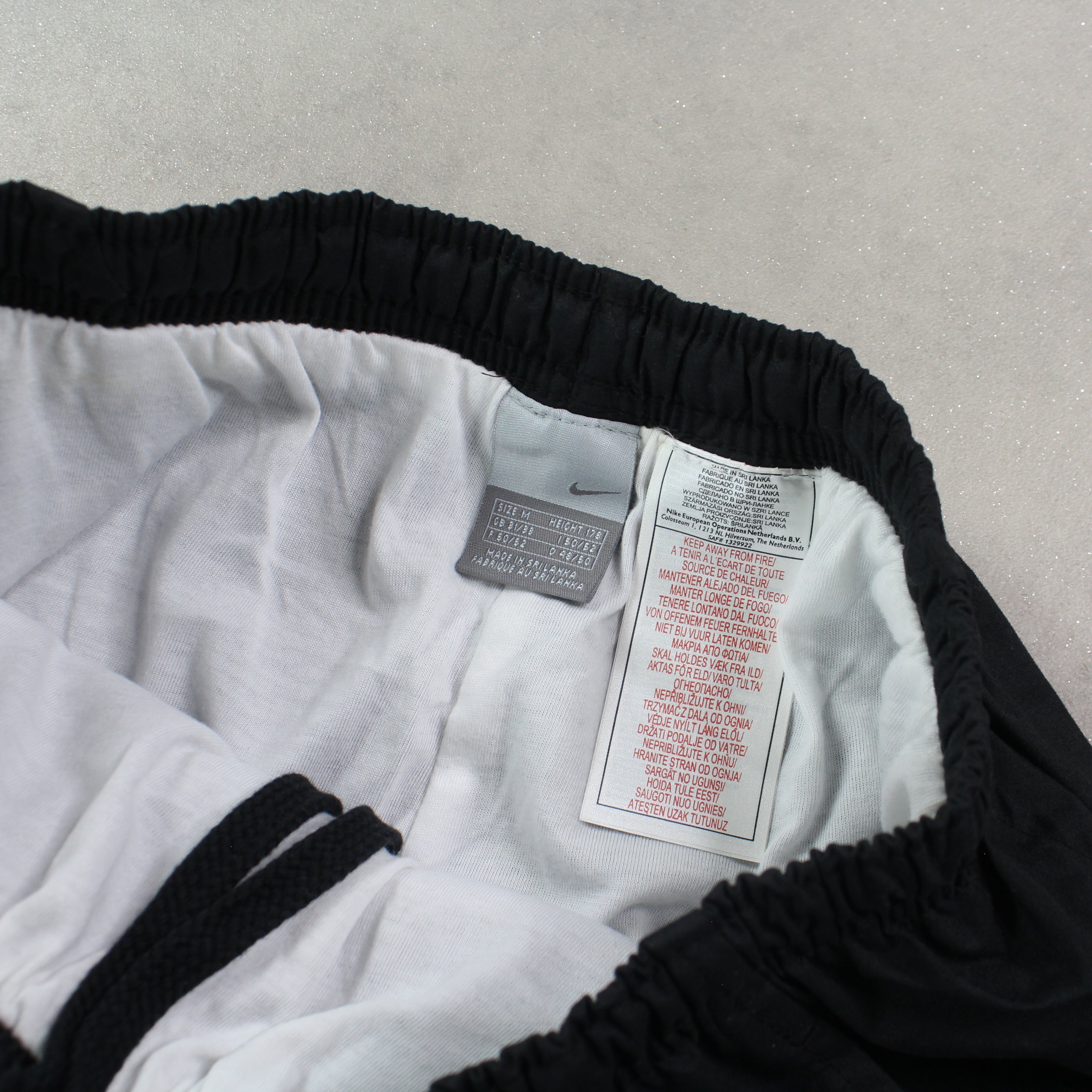 RARE 2000s Baggy Trackpants Black-OSI