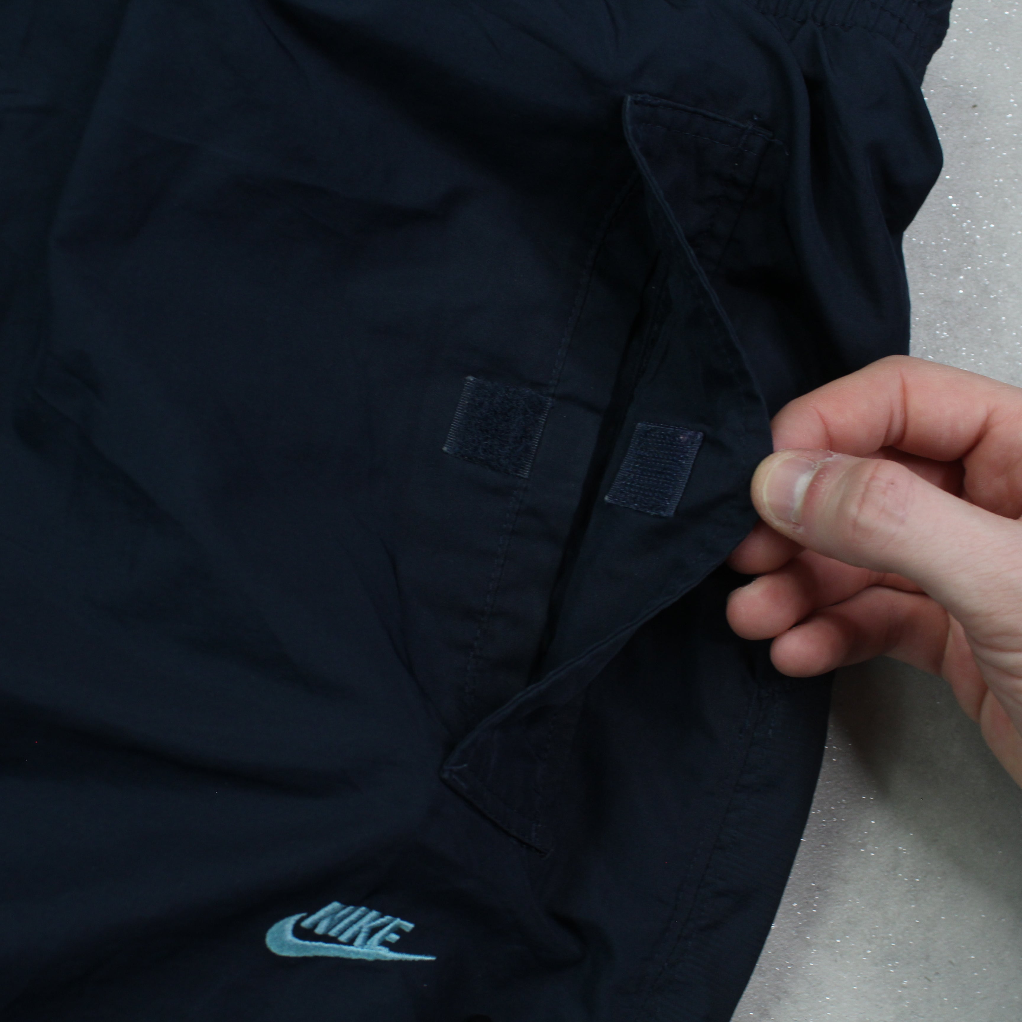 RARE 2000s Air Trackpants Navy-OSI
